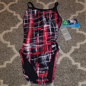 NWT speedo powerflex swim suit. Sixe 26 xxs